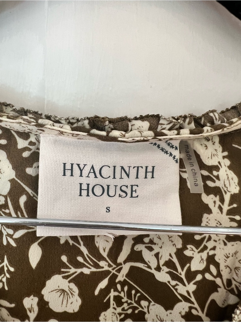 EUC Hyacinth House Tuckernuck Renee Floral Mini Dress - Picture 3 of 5